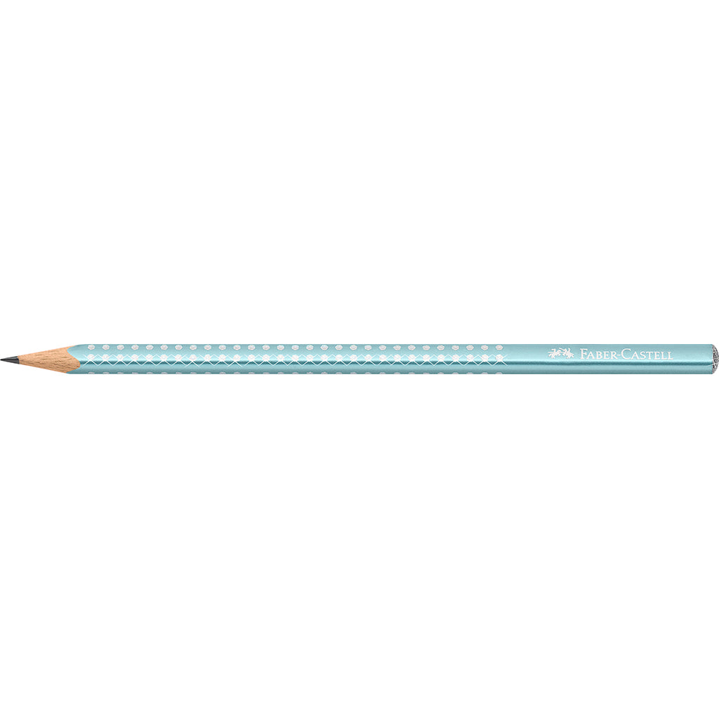 Faber-Castell Sparkle penna med glitter, Ocean metallic