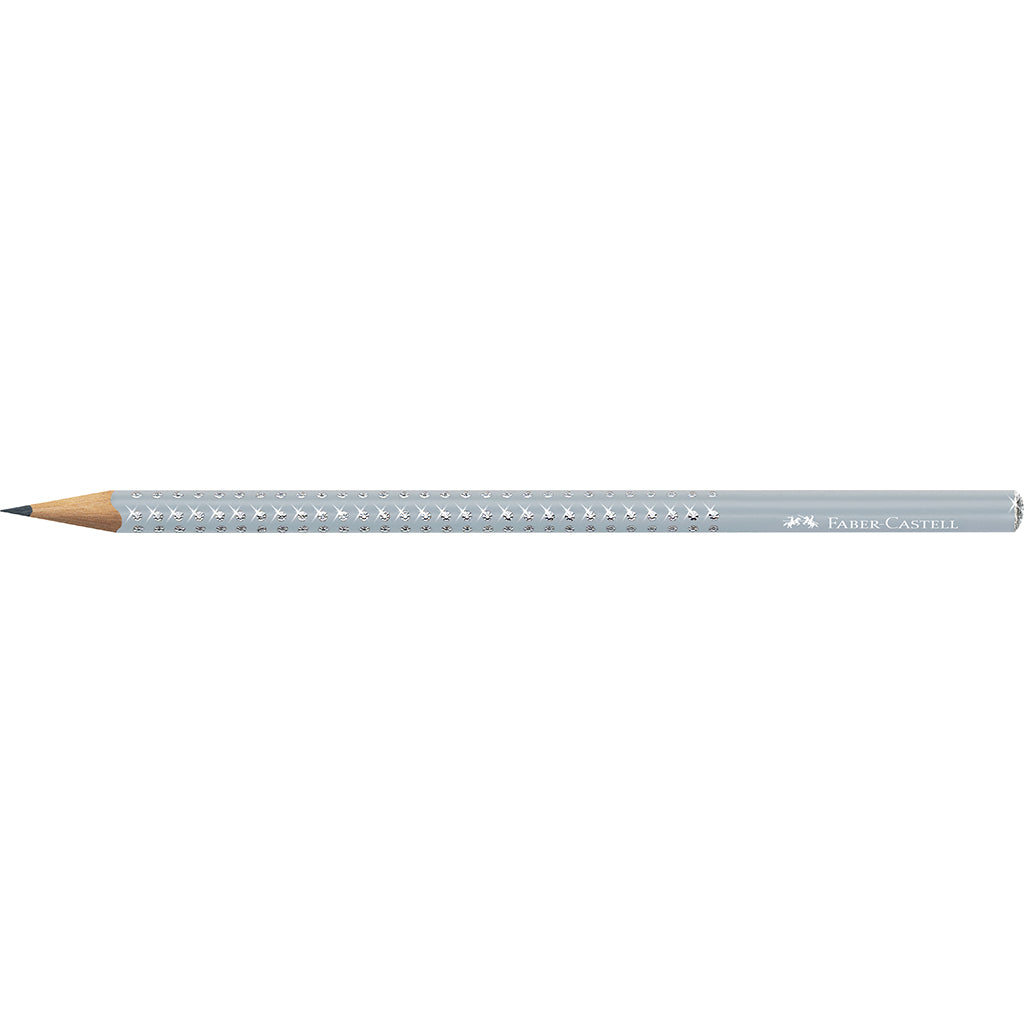 Faber-Castell, Blyertspenna med glimmer B – Icy Glow