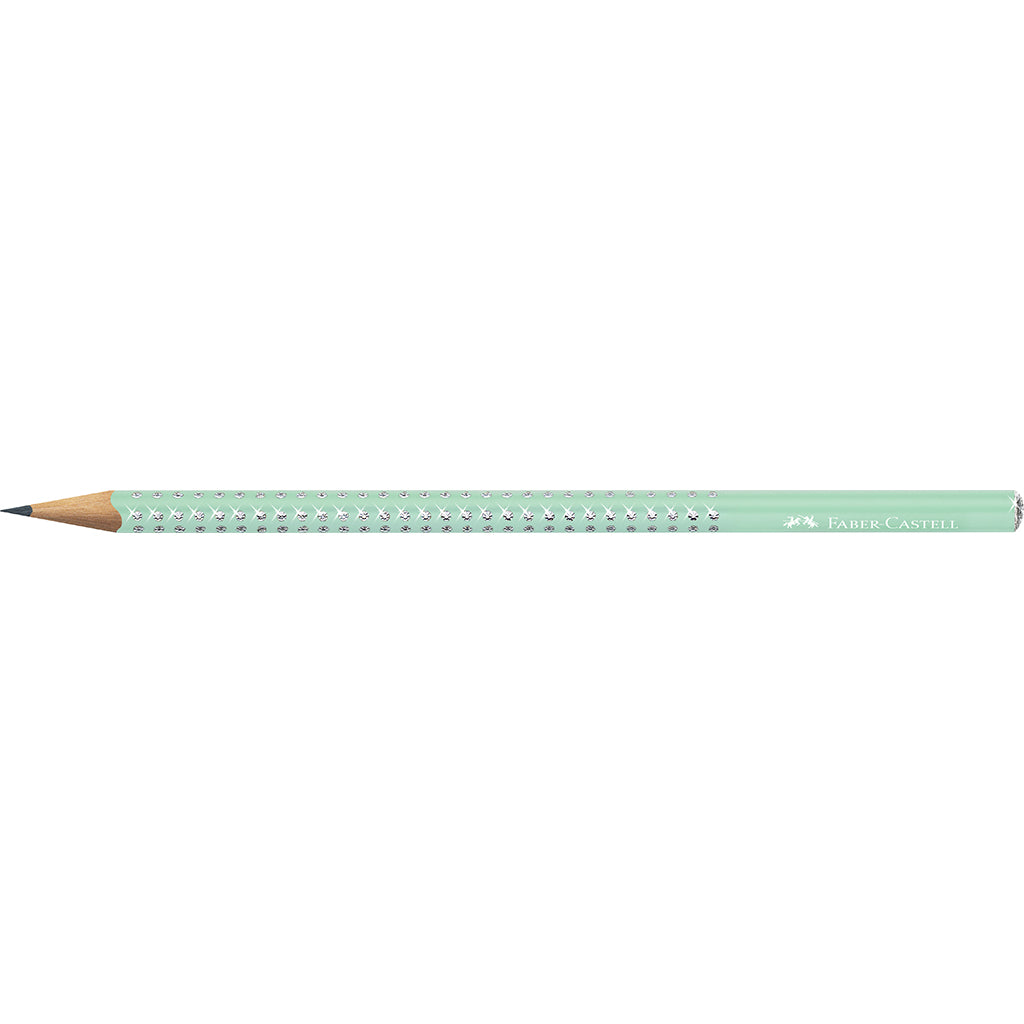 Faber-Castell, Glimmer blyertspenna B – Jelly Mint