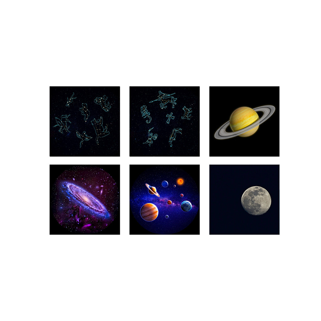 Kidystar, Roterende billedprojektor - Galaxe/rum-tema