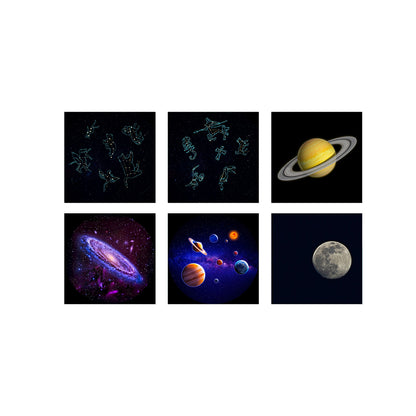 Kidystar, Roterende billedprojektor - Galaxe/rum-tema