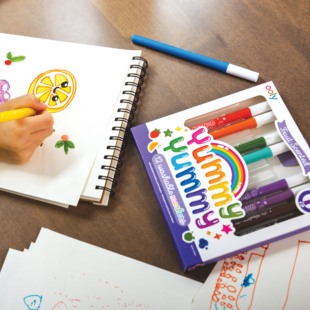 Ooly Yummy Yummy, Doftpennor - 12 st.