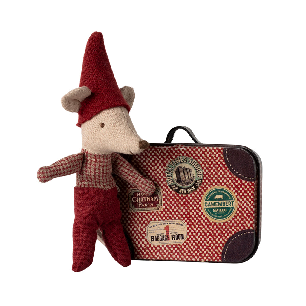Maileg Baby Julmus i resväska