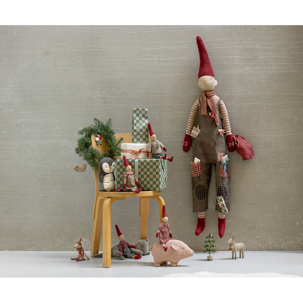 Maileg Nisse, Str. 2, Pojke - Stickad tröja