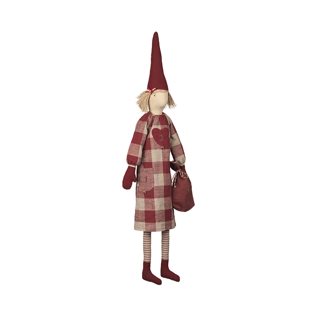 Maileg Jul, Adventkalendernisse, 107 cm - Pige