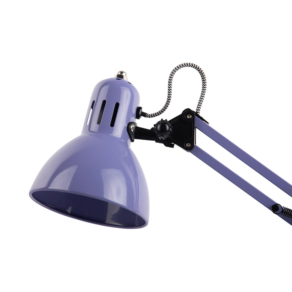 Leitmotiv Funky Hobby bordslampa i metall, Bright purple