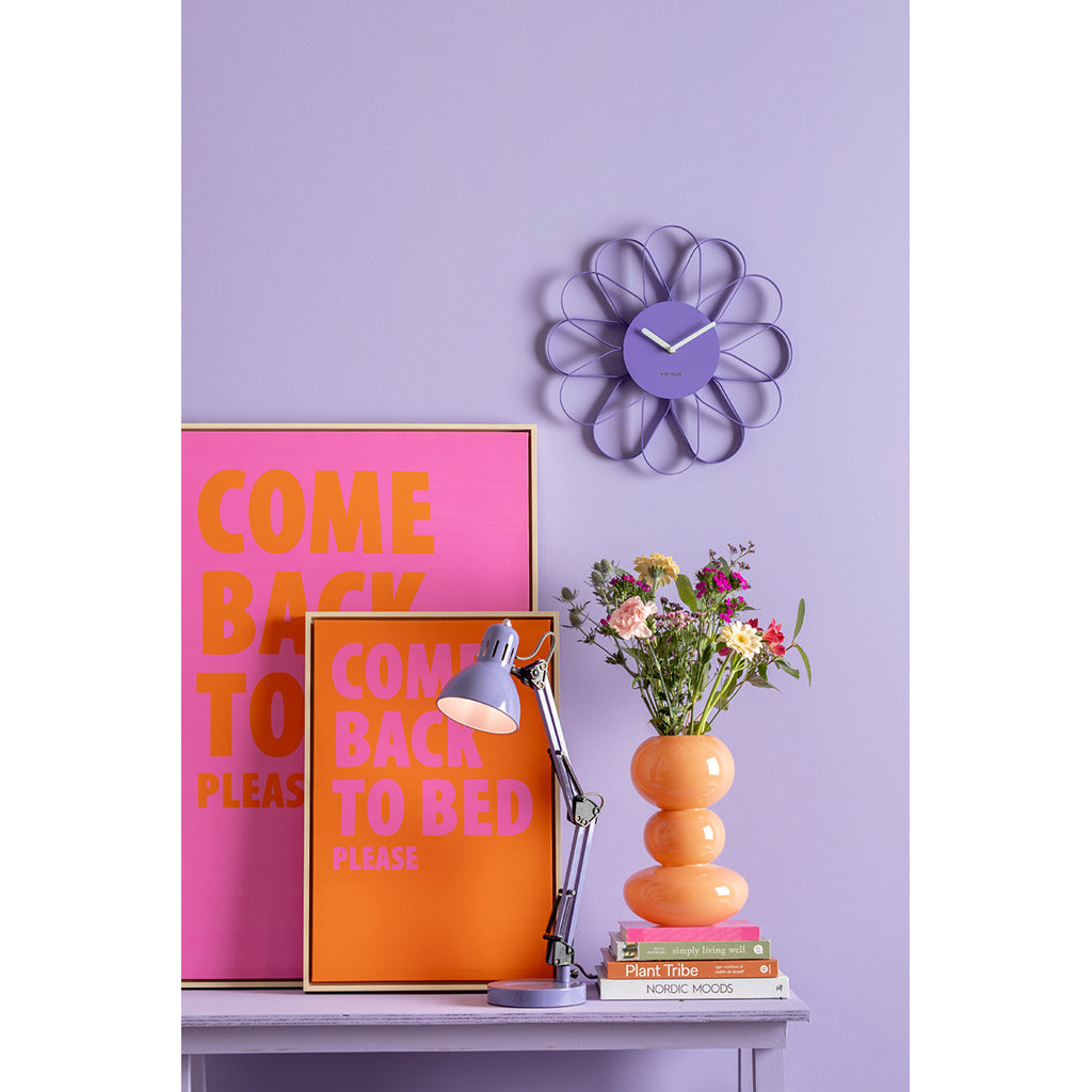 Leitmotiv Funky Hobby bordslampa i metall, Bright purple