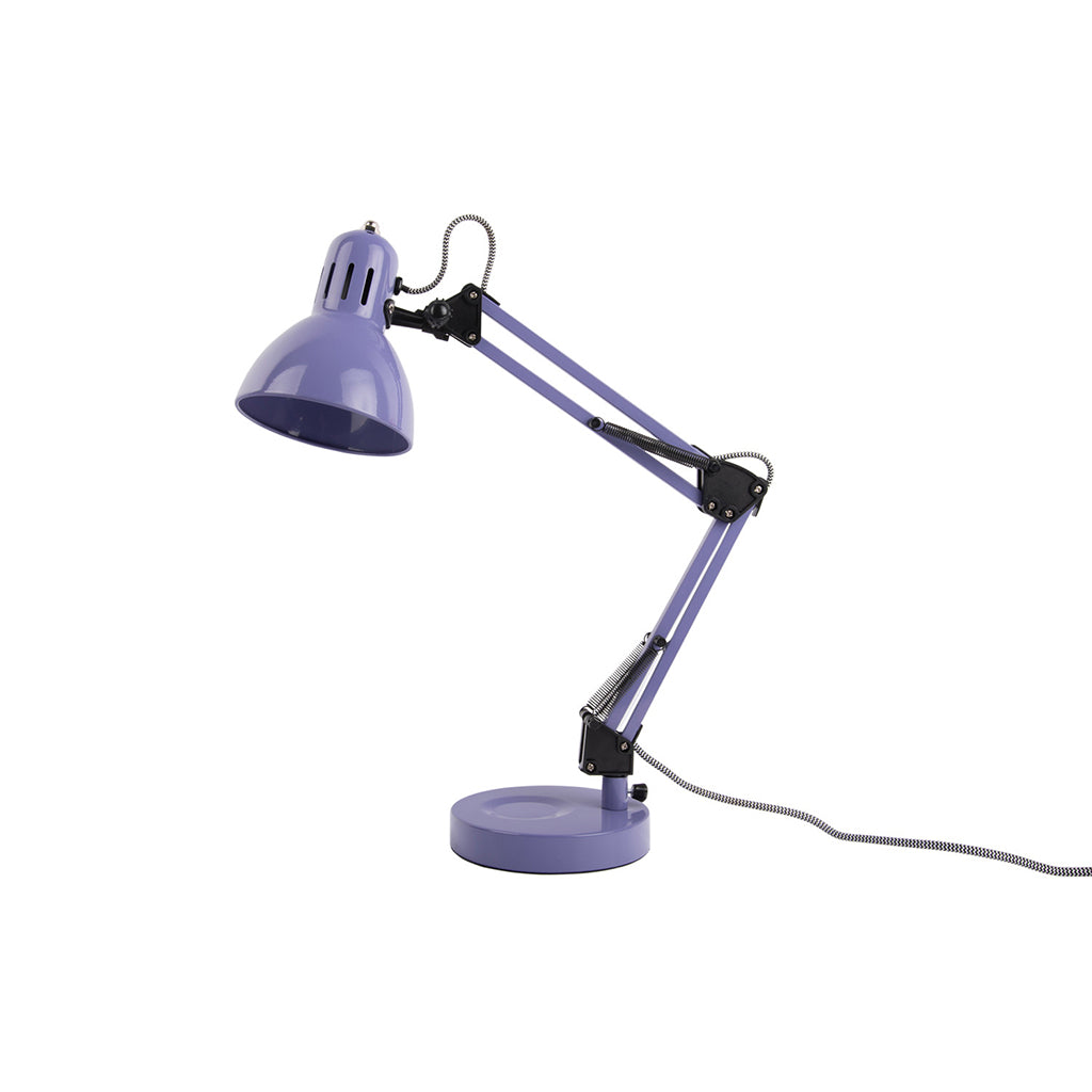 Leitmotiv Funky Hobby bordslampa i metall, Bright purple
