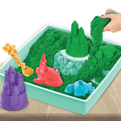 Kinetic Sand, Sandlådeset - Grön