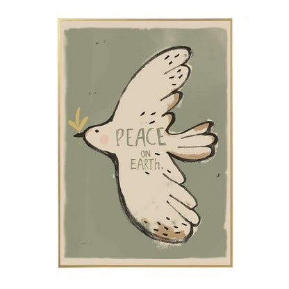 Studio Loco barnposter, Peace bird - 50 x 70 cm