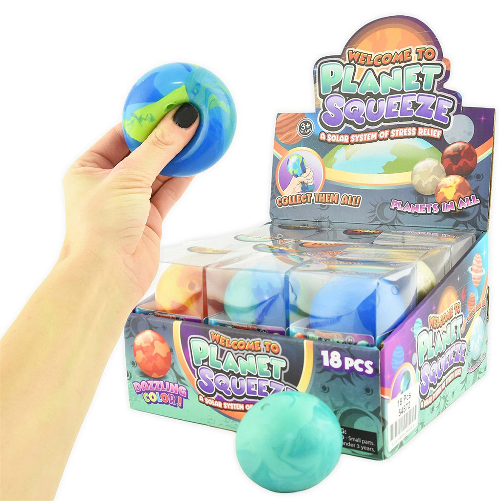 Robetoy stor squeeze boll, glitter
