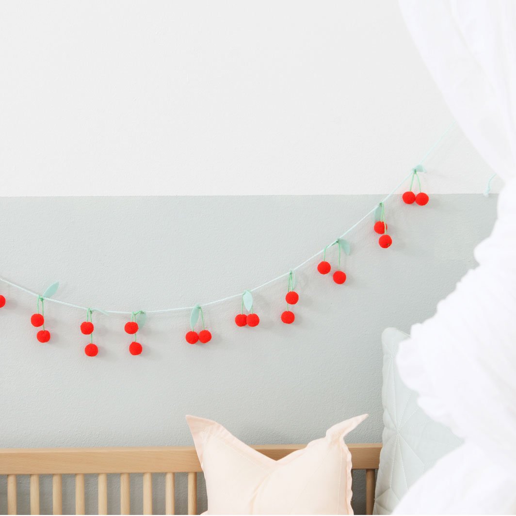 Meri Meri girlang, Cherry – 2,1 meter