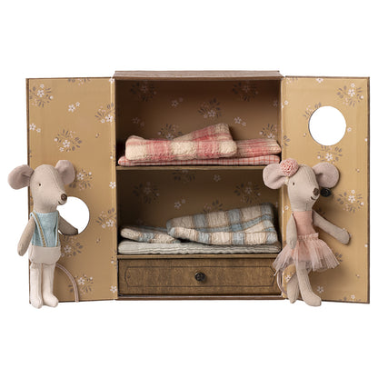 Maileg Balletmus i dansstudion, Lillasyster och Lillebror