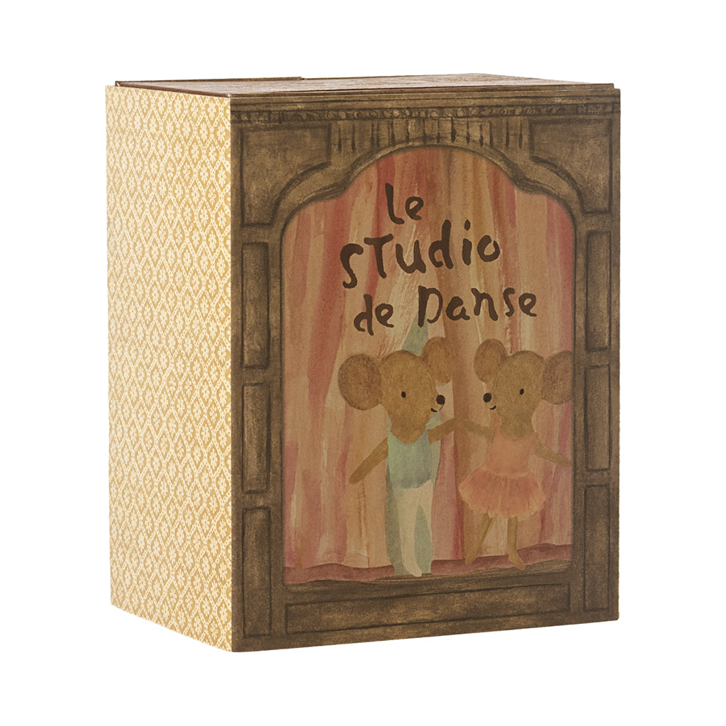 Maileg Balletmus i dansstudion, Lillasyster och Lillebror