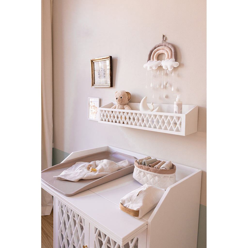 Cam Cam PUR skötbädd, Classic grey