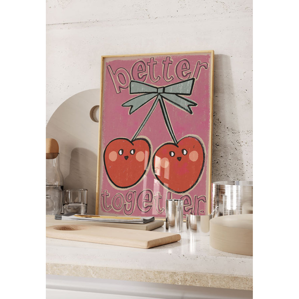 Studio Loco barnposter, Cherries – 50 x 70 cm