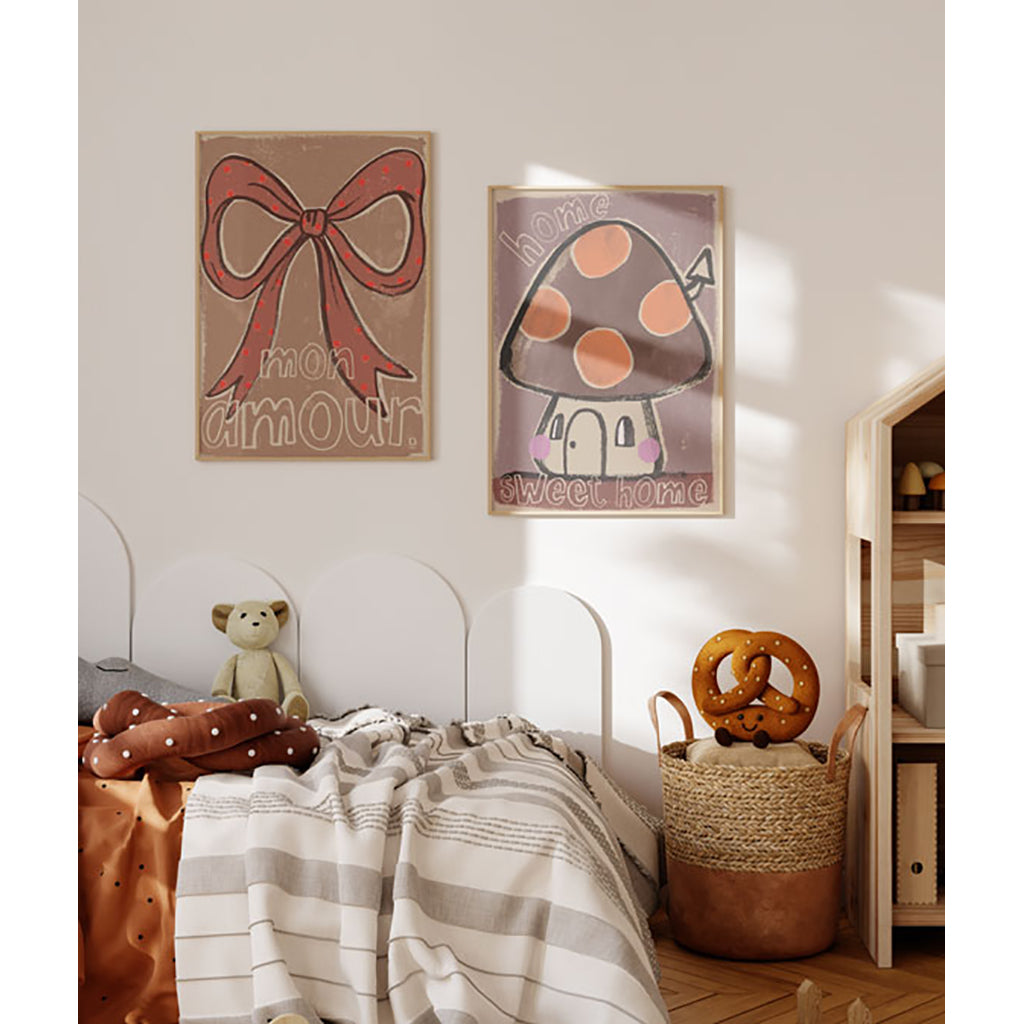 Studio Loco barnposter, Bow – 50 x 70 cm