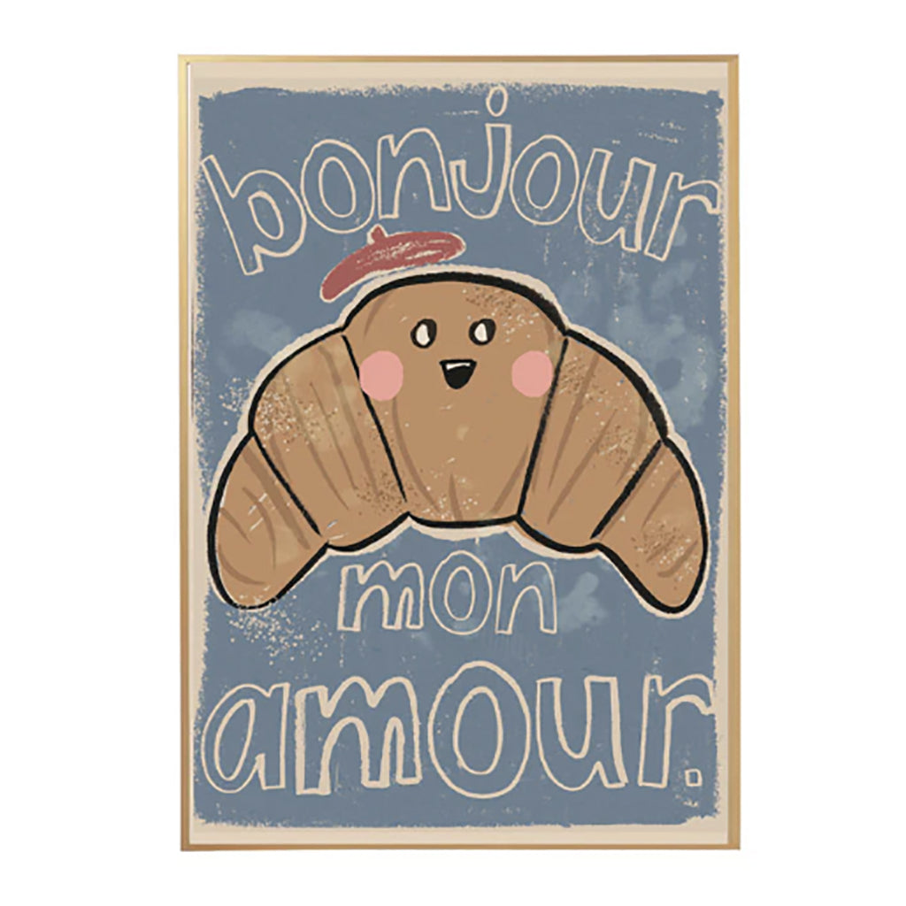 Studio Loco barnposter, Croissant - 50 x 70 cm