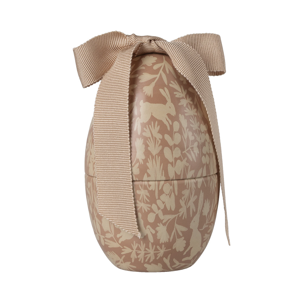 Maileg påskeæg i metal, lille - Rosa