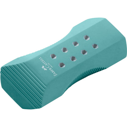 Faber-Castell suddgummi med glitter, 3 ass. färger