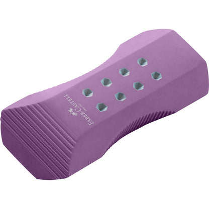 Faber-Castell suddgummi med glitter, 3 ass. färger