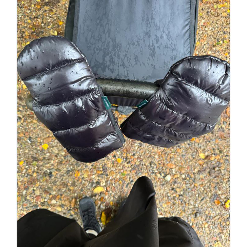 KongWalther barnvagnshandskar, Østerbro handskar - Puffer Black