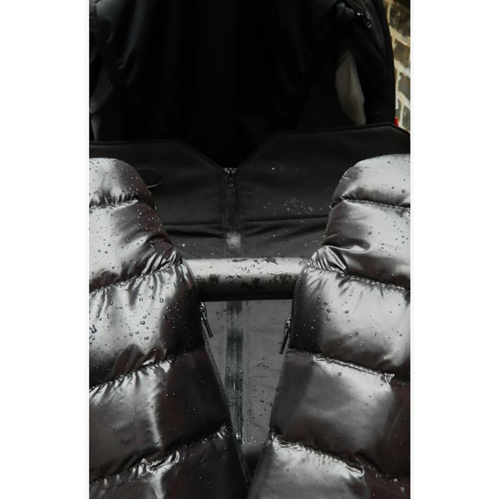 KongWalther barnvagnshandskar, Østerbro handskar - Puffer Black