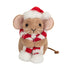 Teddy Hermann bamse, Julemus med halstørklæde - 11 cm