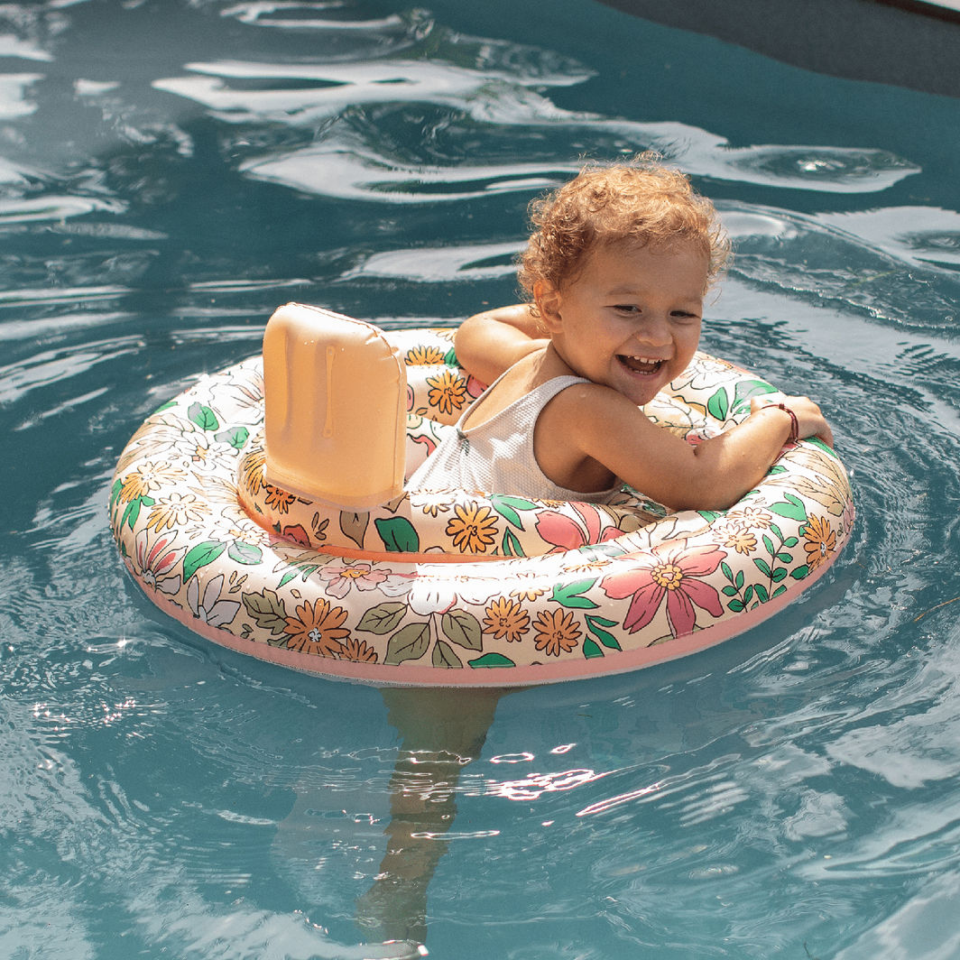 Swim Essentials, Baby badring 0–1 år - Blossom