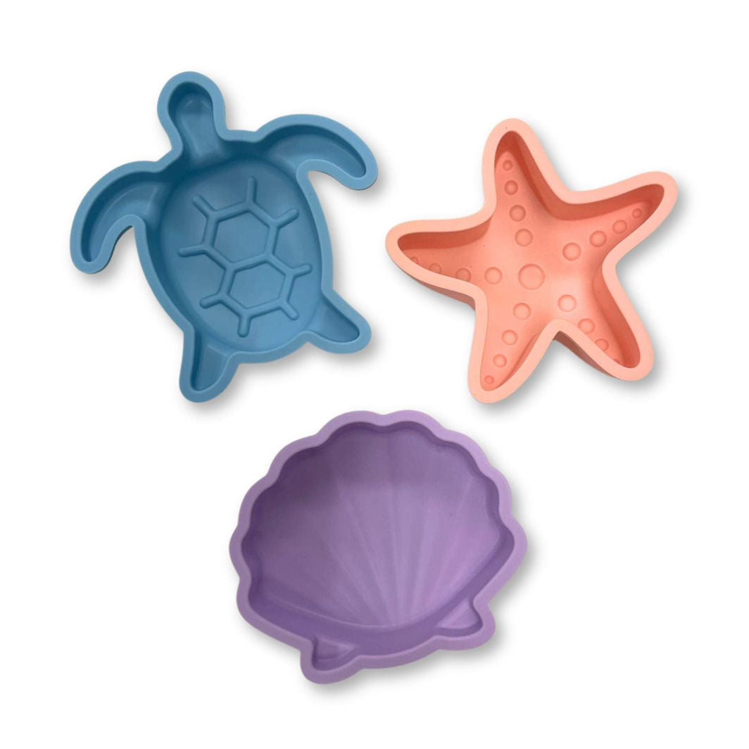 Swim Essentials, Sandsæt 5 delar i silikon – Pure Tones Pastel
