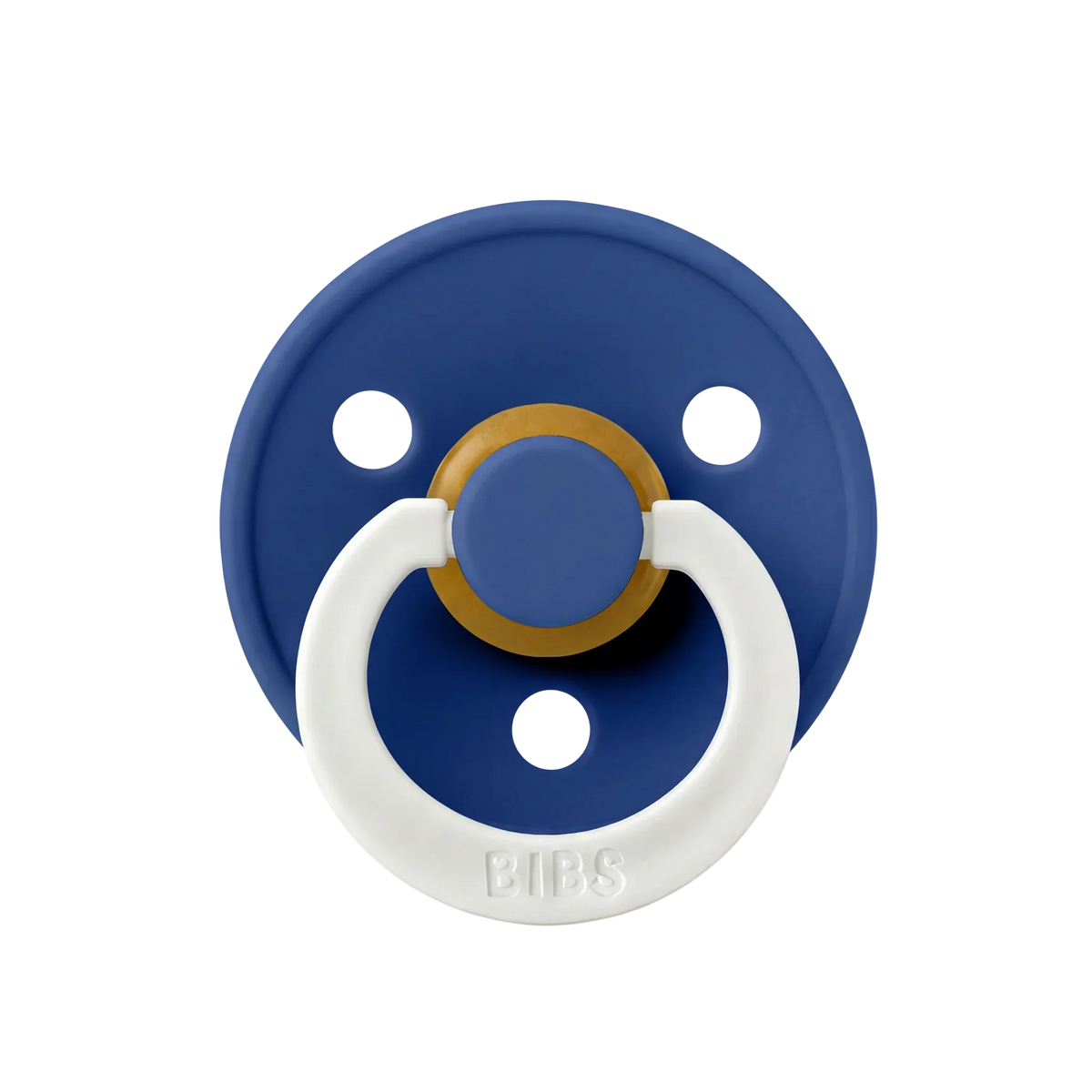 Bibs sutter i naturgummi, str. 2 - GLOW Cornflower