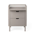 Sebra puslebord i træ, 2-i-1 design m. skuffer - Jetty beige