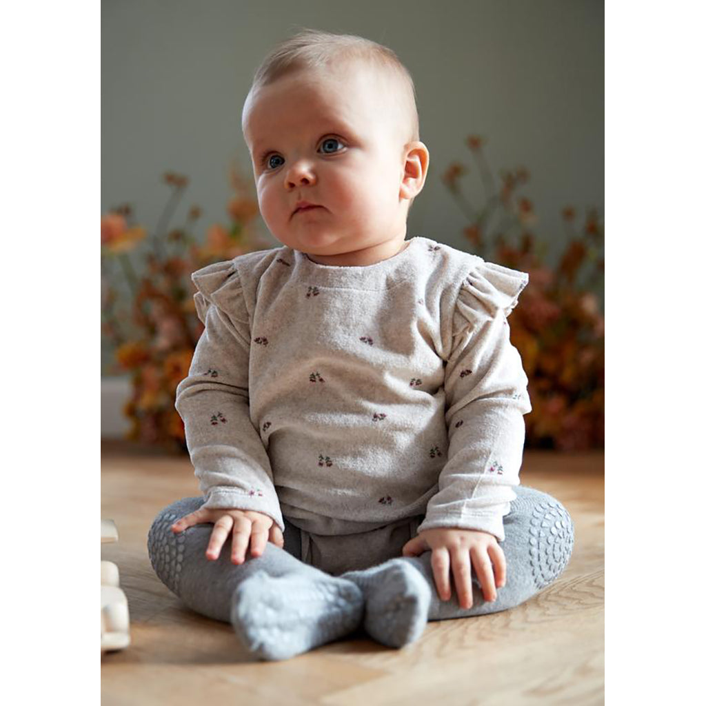 GoBabyGo krypstrumpbyxor med gummiknoppar, Navy blue