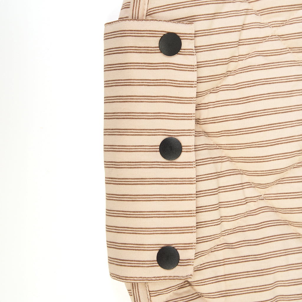 Play&amp;Go Två-i-en babytäcke, ekologiskt – Stripes brown