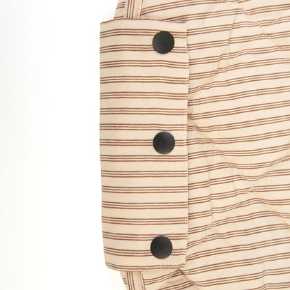 Play&amp;Go Två-i-en babytäcke, ekologiskt – Stripes brown