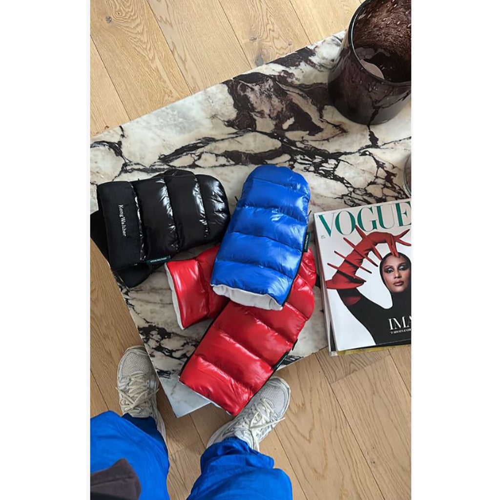 KongWalther barnvagnshandskar, Østerbro handskar - Puffer Black