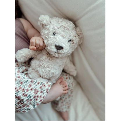 Flow Amsterdam Plysch Nattlampa med uppladdningsbart batteri, Lou nalle - Beige