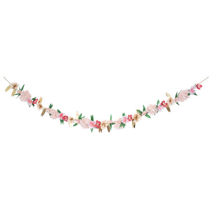 Meri Meri guirlande, Rose blossom – 3,4 meter