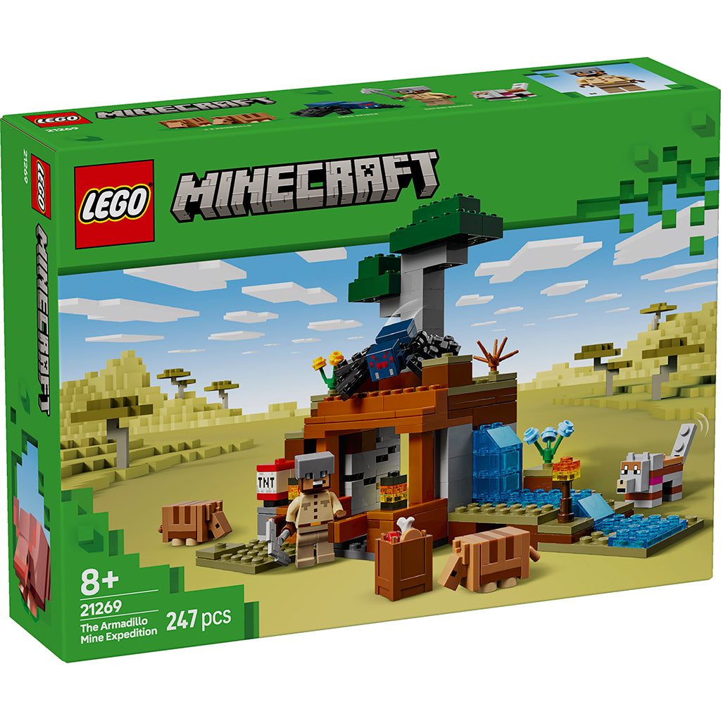 LEGO ® Minecraft, Bältdjurens Gruvexpedition