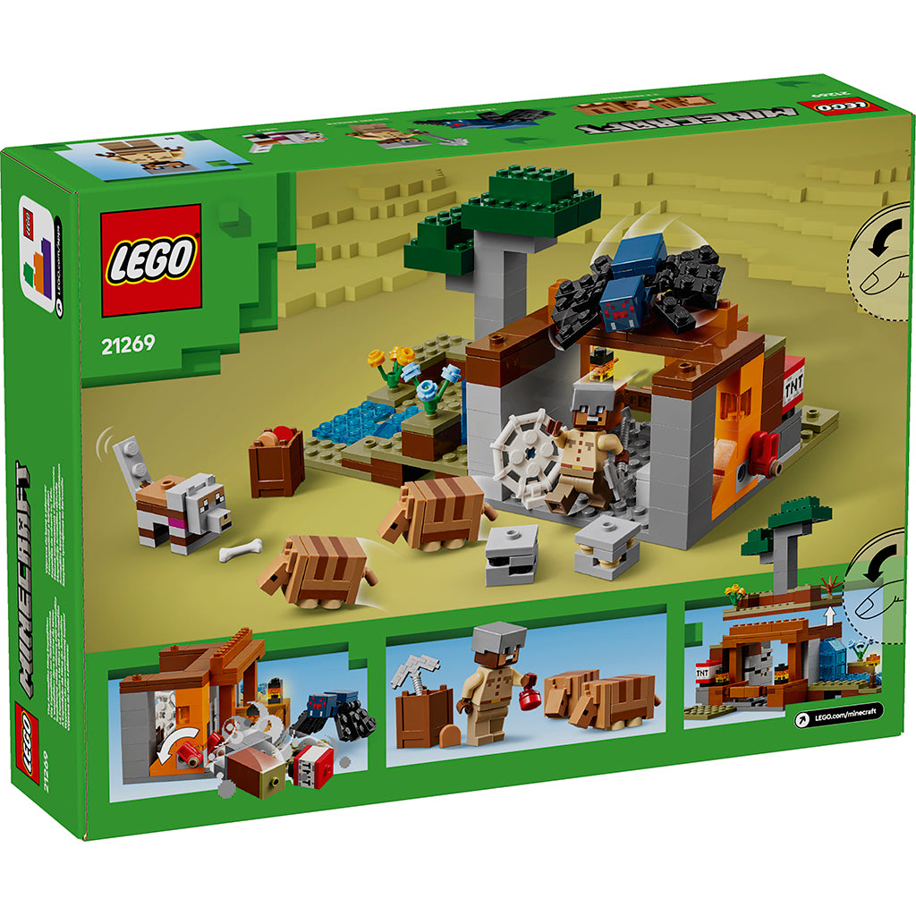 LEGO ® Minecraft, Bältdjurens Gruvexpedition
