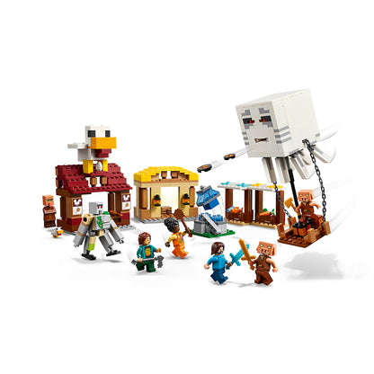 LEGO® Minecraft, Ghast-ballongens attack på byn