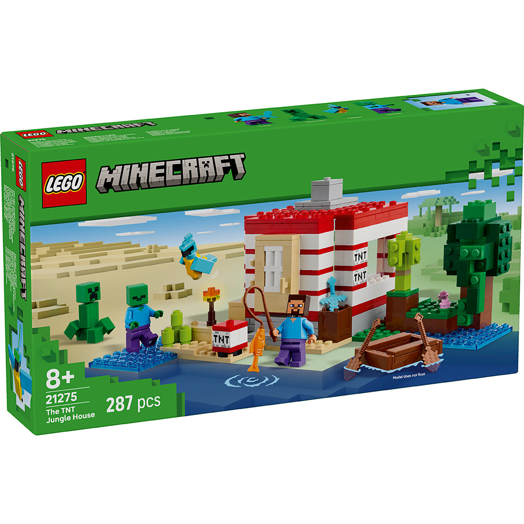 LEGO ® Minecraft, TNT-djungelhuset