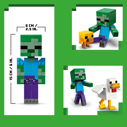LEGO® Minecraft® Hönsjockey