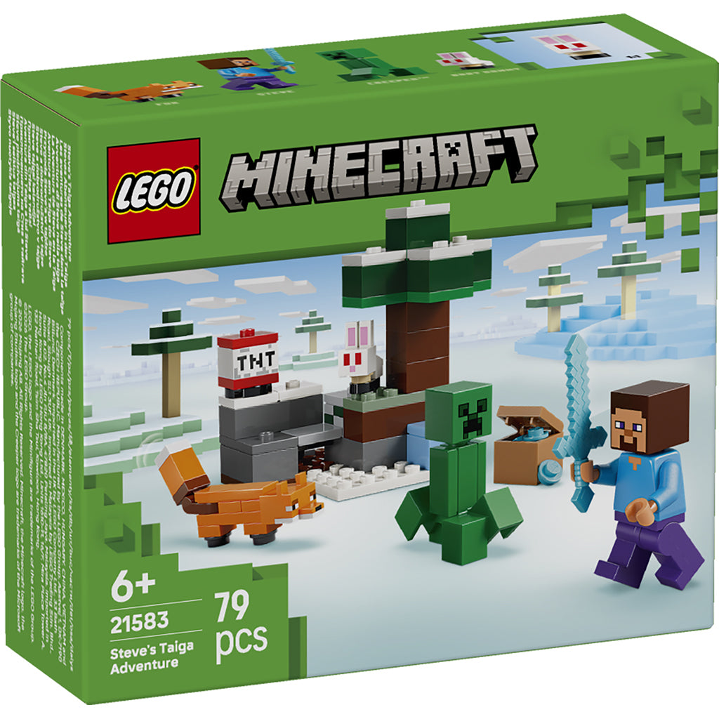 LEGO® Minecraft, Steves tajga-eventyr