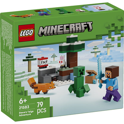 LEGO® Minecraft, Steves tajga-eventyr