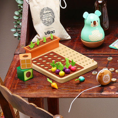 Vilac spel, Kodspel med grönsaker