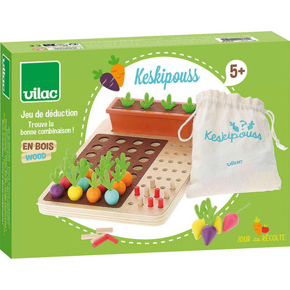 Vilac spel, Kodspel med grönsaker