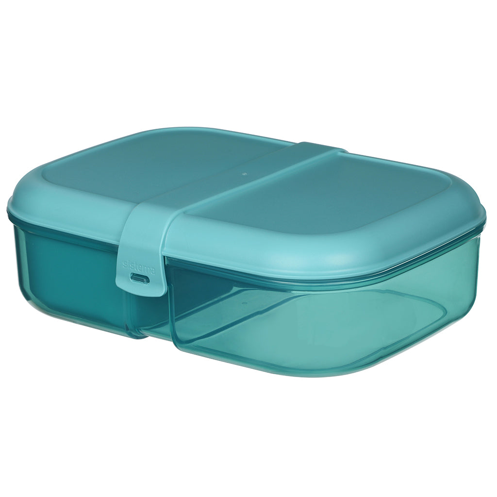 Sistema Ribbon Lunch To Go matlåda, 1,1 L - Teal Stone