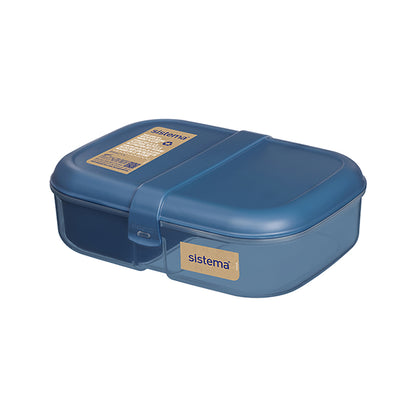 Sistema Ribbon Lunch To Go matlåda, 1.1 L - Mountain blue