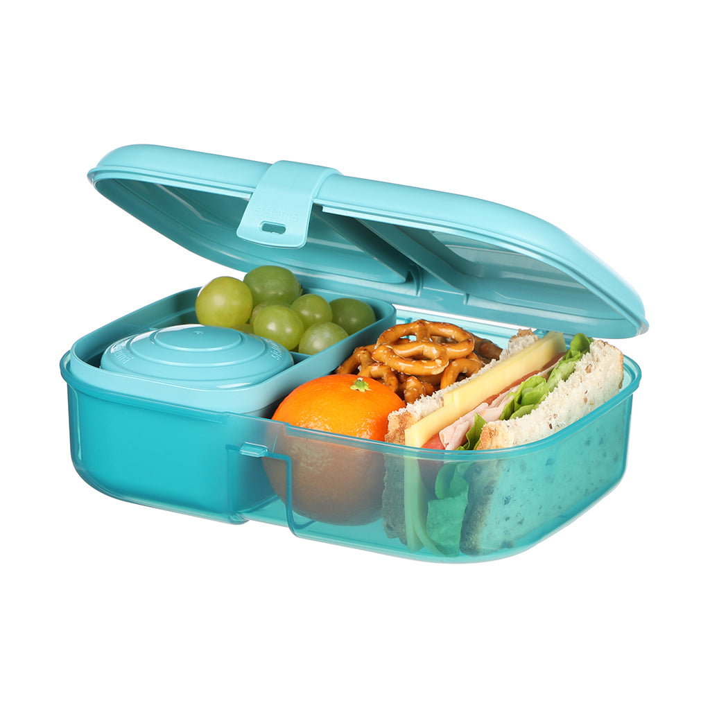Sistema Ribbon Lunch To Go matlåda, 1,1 L - Teal Stone